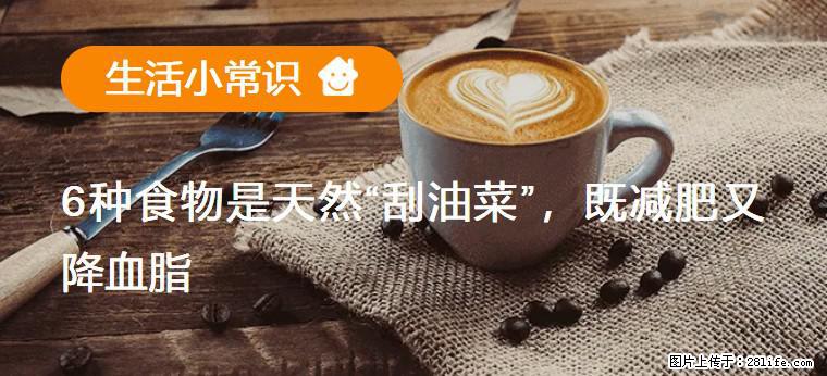 【生活小常识】6种食物是天然“刮油菜”,既减肥又降血脂 - 长沙生活资讯 - 长沙28生活网 cs.28life.com
